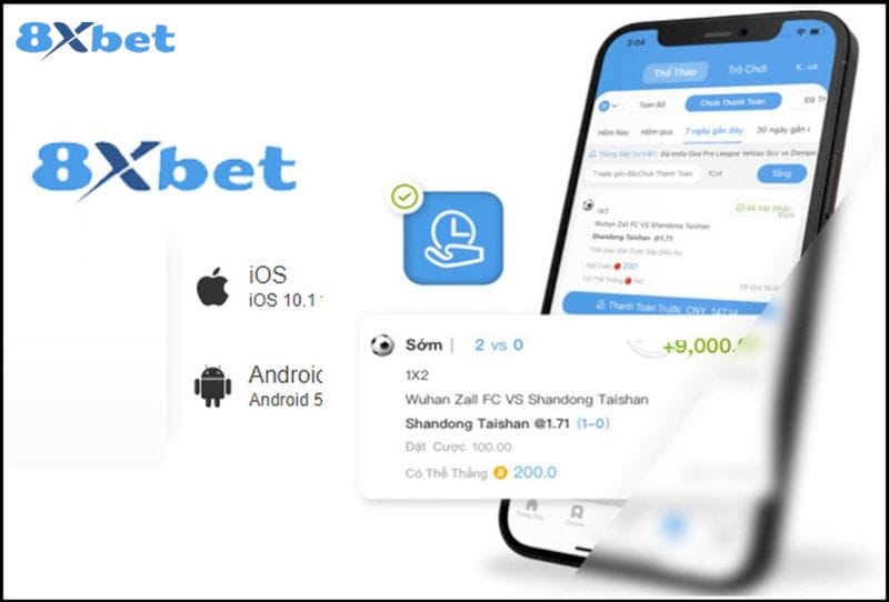 Cách thức tải về app nhà cái 8Xbet siêu tốc