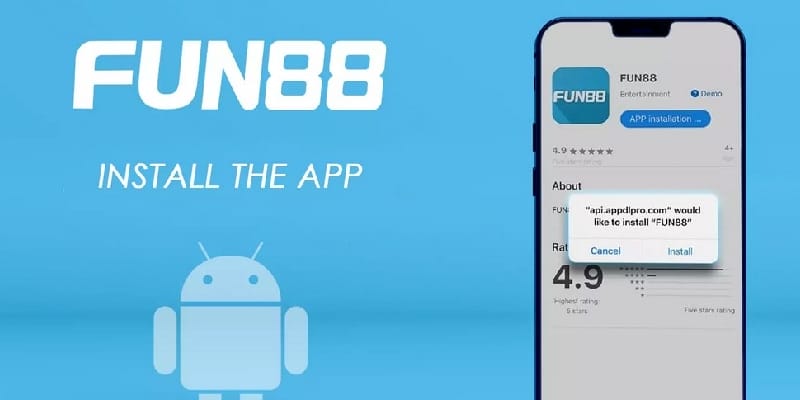 Cách cài đặt app Fun88 về điện thoại